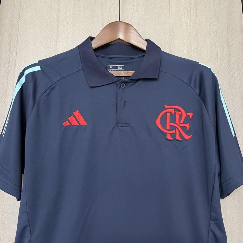 25/26 Flamengo Dark Blue POLO Jersey S-XXXXL