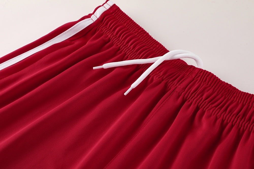 AD10 red shorts suit S-2XL