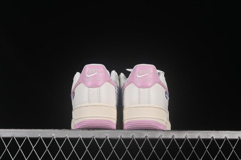 Nike Air Force 1'07 Low Custom Casual Sneakers with Full-Length Air Cushion - DD8959-100
