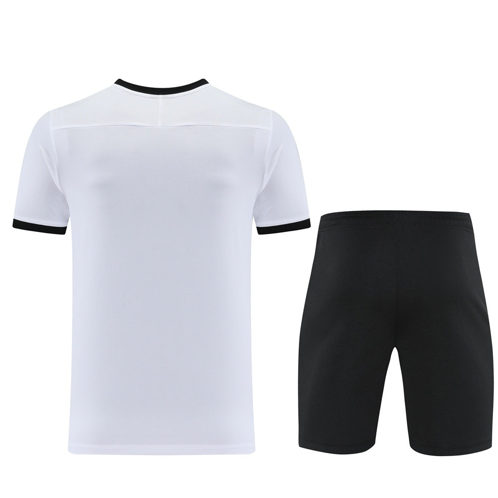 ND08 white shorts suit S-2XL