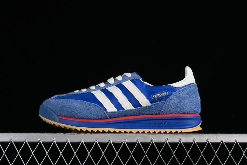 Adidas Originals SL 72 RS Retro Running Shoes with Nylon Upper and Rubber Outsole - IG2132