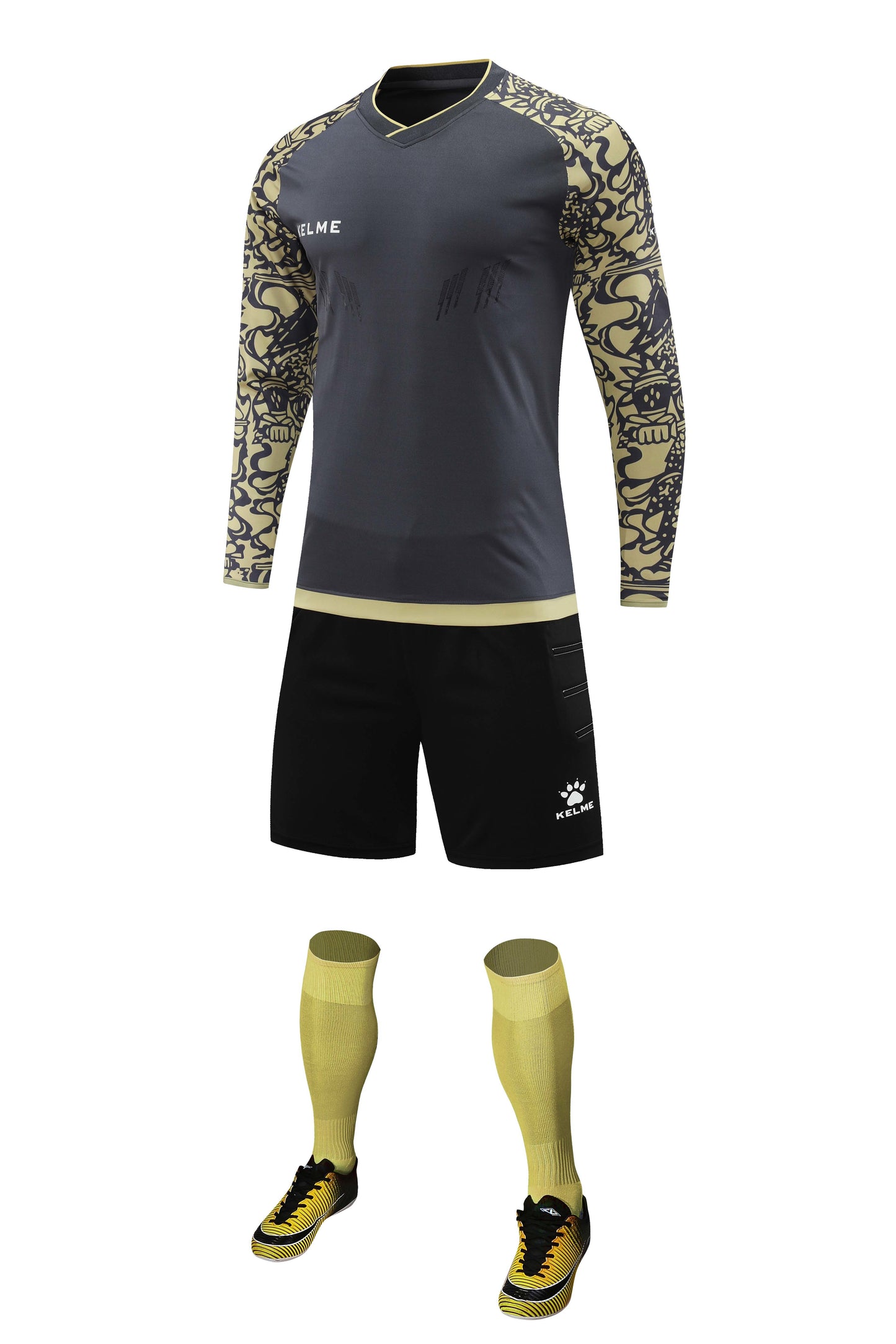 K101 goalkeeper uniform 3XS-4XL four colors (1)