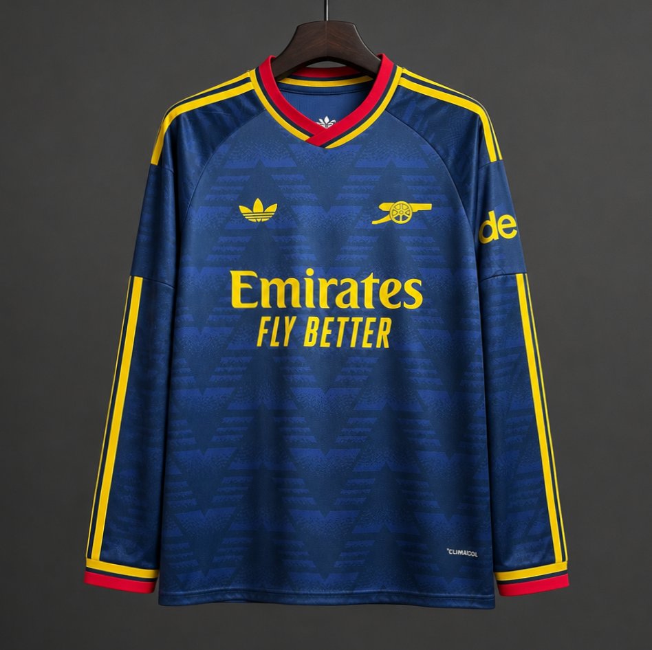 26/27 Arsenal Away Navy Long Sleeve Jersey