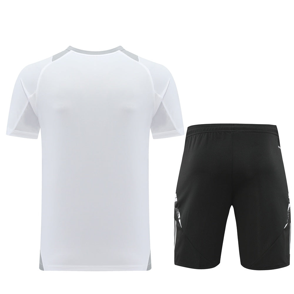 AD08 white shorts suit S-2XL