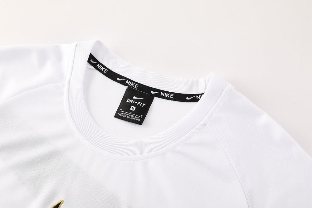 ND09 white shorts suit S-2XL