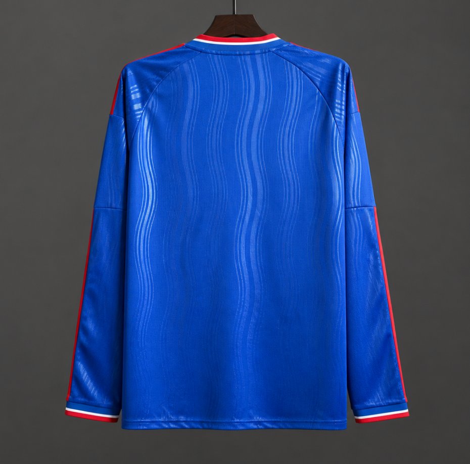 26/27 Manchester United Away Blue Long Sleeve Jersey