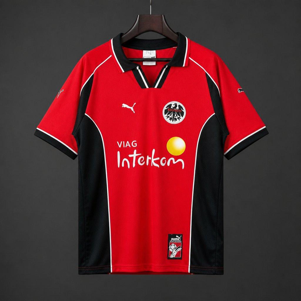 Retro 99/00 Eintracht Frankfurt Home Jersey