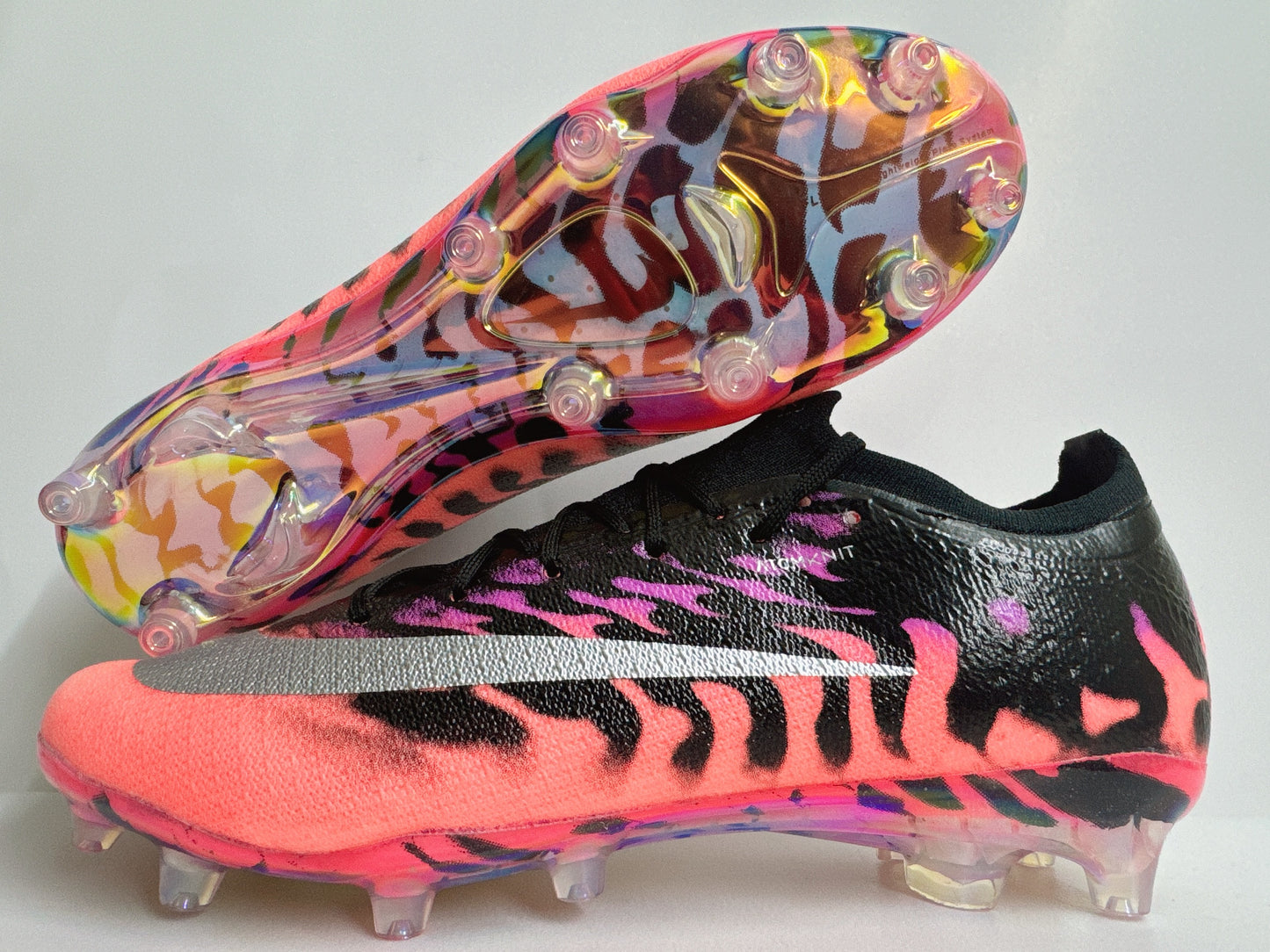 Arrival AG39-45 knitted) Nike Mercurial seventeenth generation built-in Bonded Pack set full air cushion waterproof knitted FG football shoes Nike Air Zoom Mercurial Vapor XV Elite FG 39-45