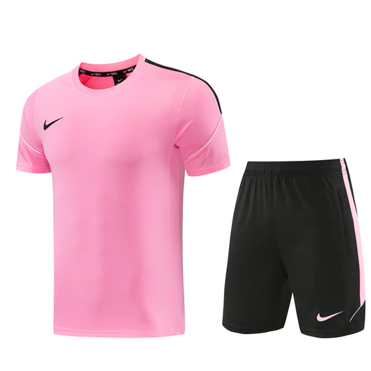 ND10 pink shorts suit S-2XL