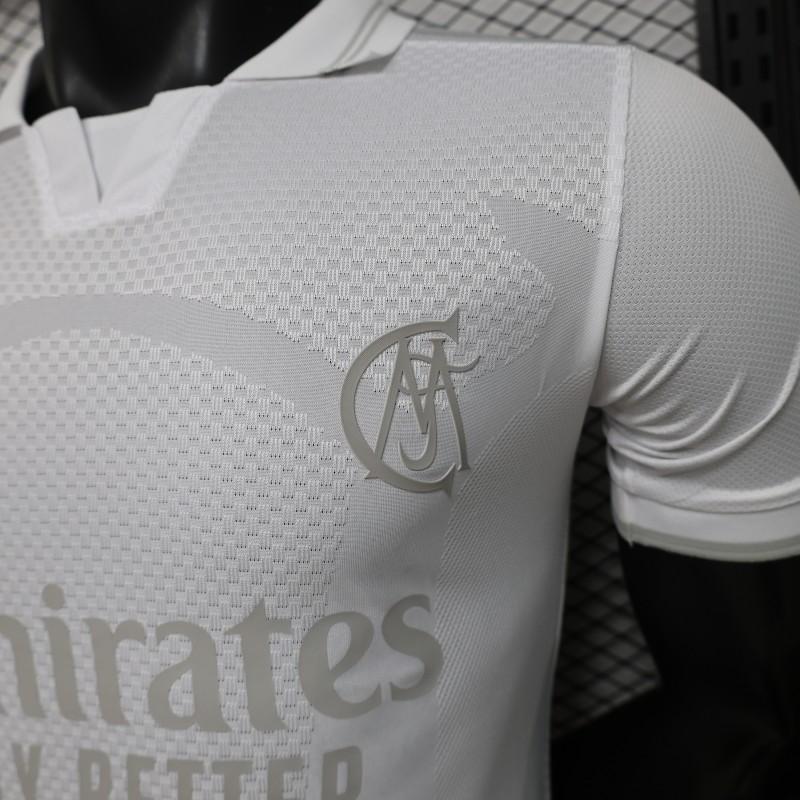 Player Version 26/27 Real Madrid All-White Tonal 125th Anniversary Jersey