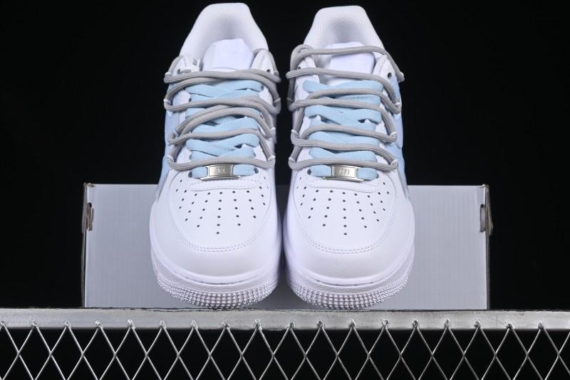 Nike Air Force 1 '07 Low Blue Storm Casual Sneakers - YY2024-626