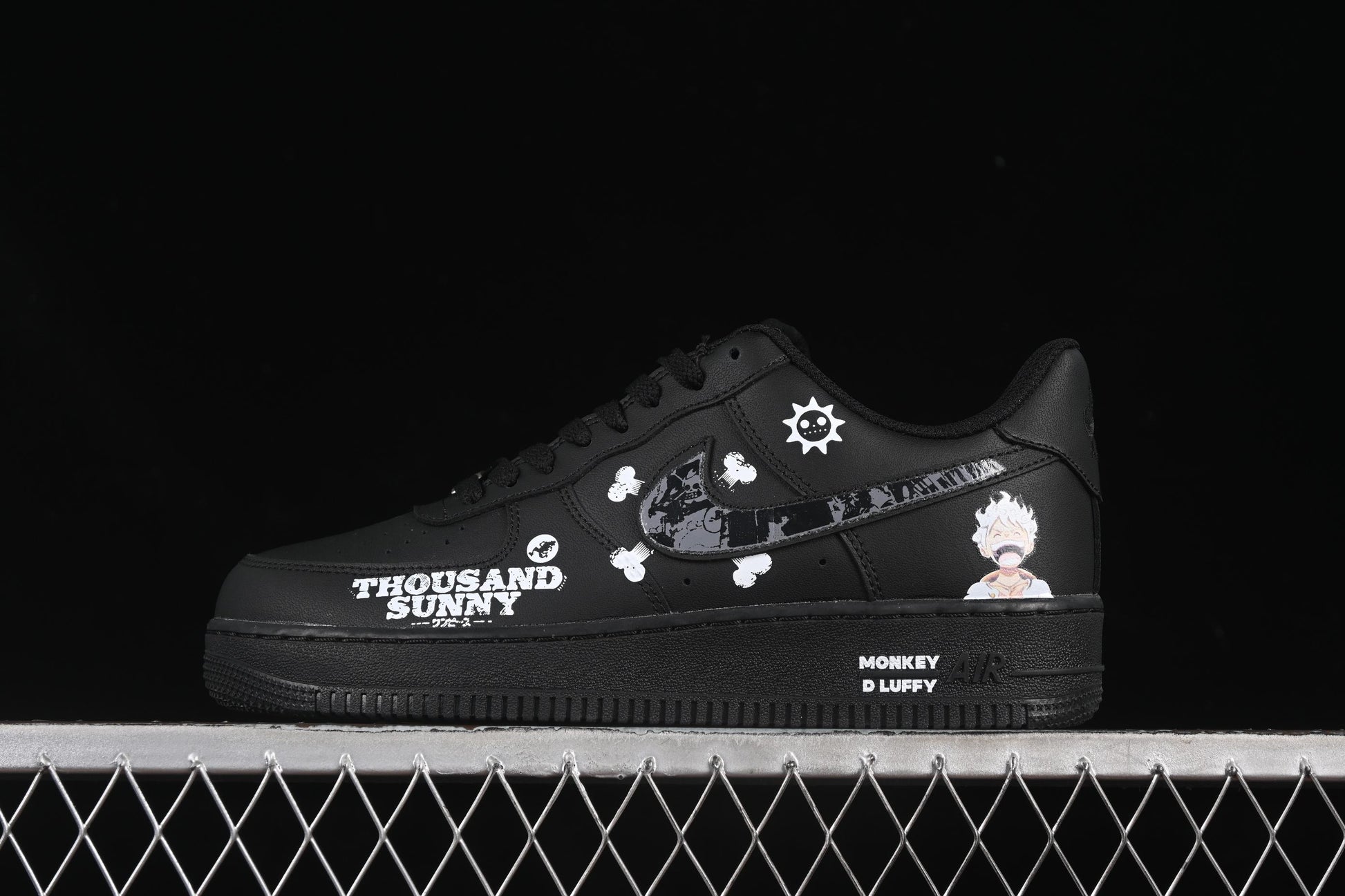 Nike Air Force 1'07 Low "Nica" One Piece Manga Series Gear 5 Nika Casual Sneakers - CW2288-016