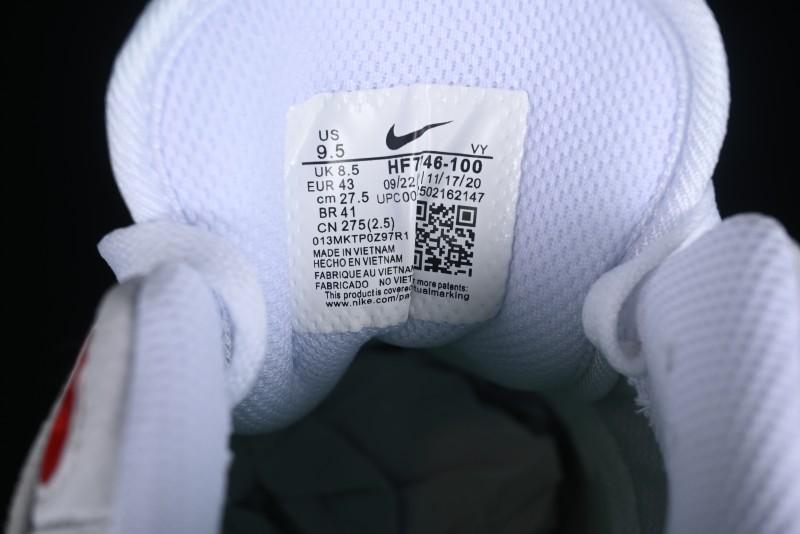 Nike Air Max 1 Retro Running Shoes with Half-Sole Air Cushion - HF7746-100