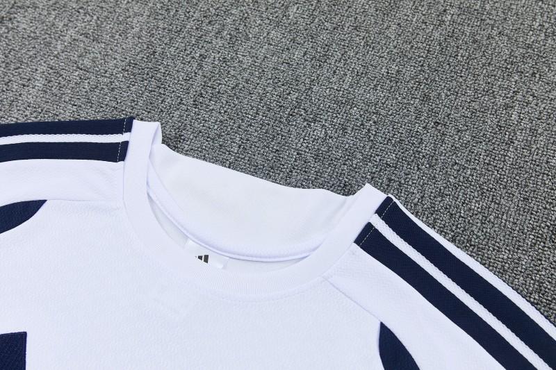 26/27 Real Madrid  White Short Sleeve+Soccer Shorts