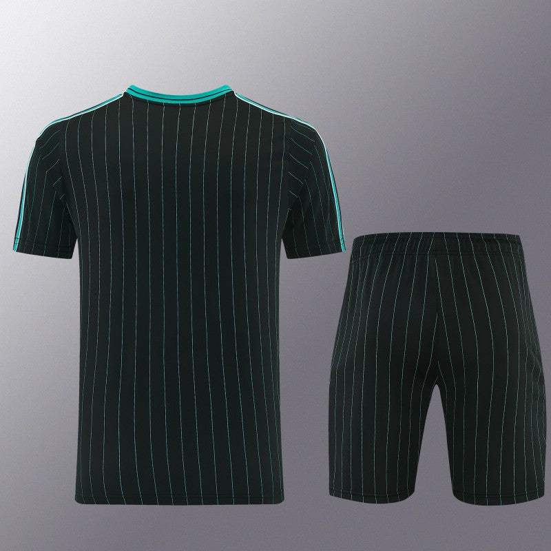 26/27 Liverpool Black Short Sleeve+Soccer Shorts