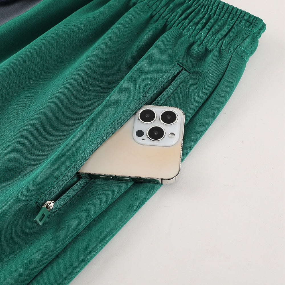 AJ12 green suit S-2XL