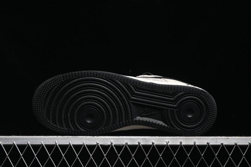 Nike Air Force 1 '07 Low The North Face Collaboration - Beige Black Red Sole Low-Top Casual Sneakers - XZ6188-309