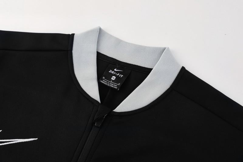 2025 NIKE Black Full Zipper Jacket + Long Pants