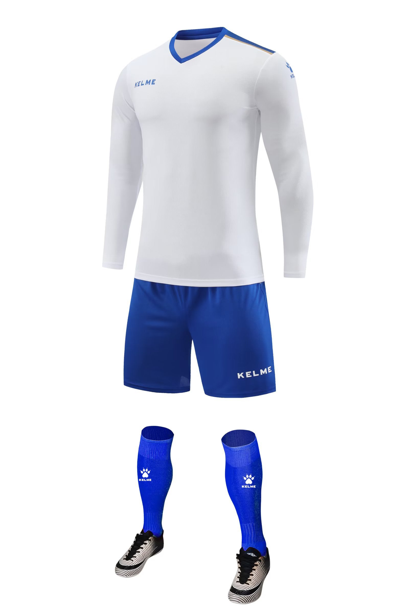 K3288 Kalmei long-sleeved football training uniform 5 colors 3XS-4XL