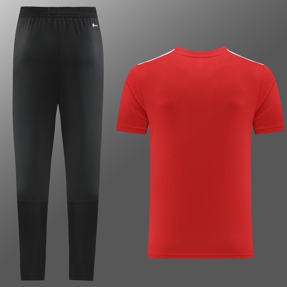 AD05 red trousers suit S-2XL