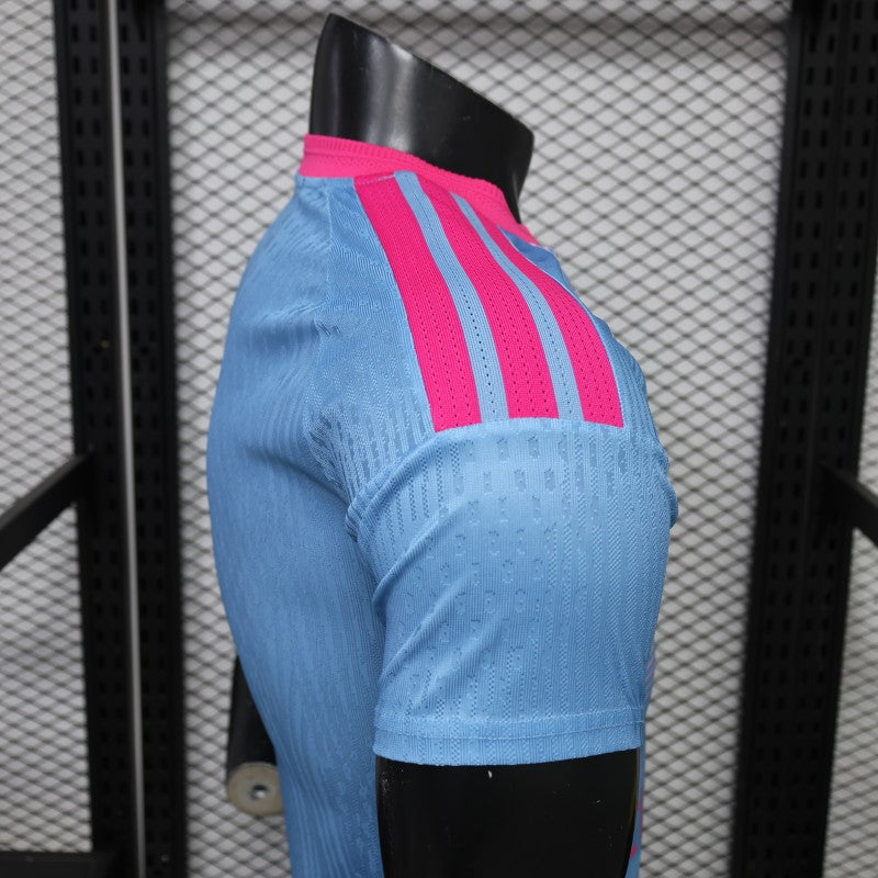 Player Version 26/27 Fulham FC Third Blue Pink Jersey