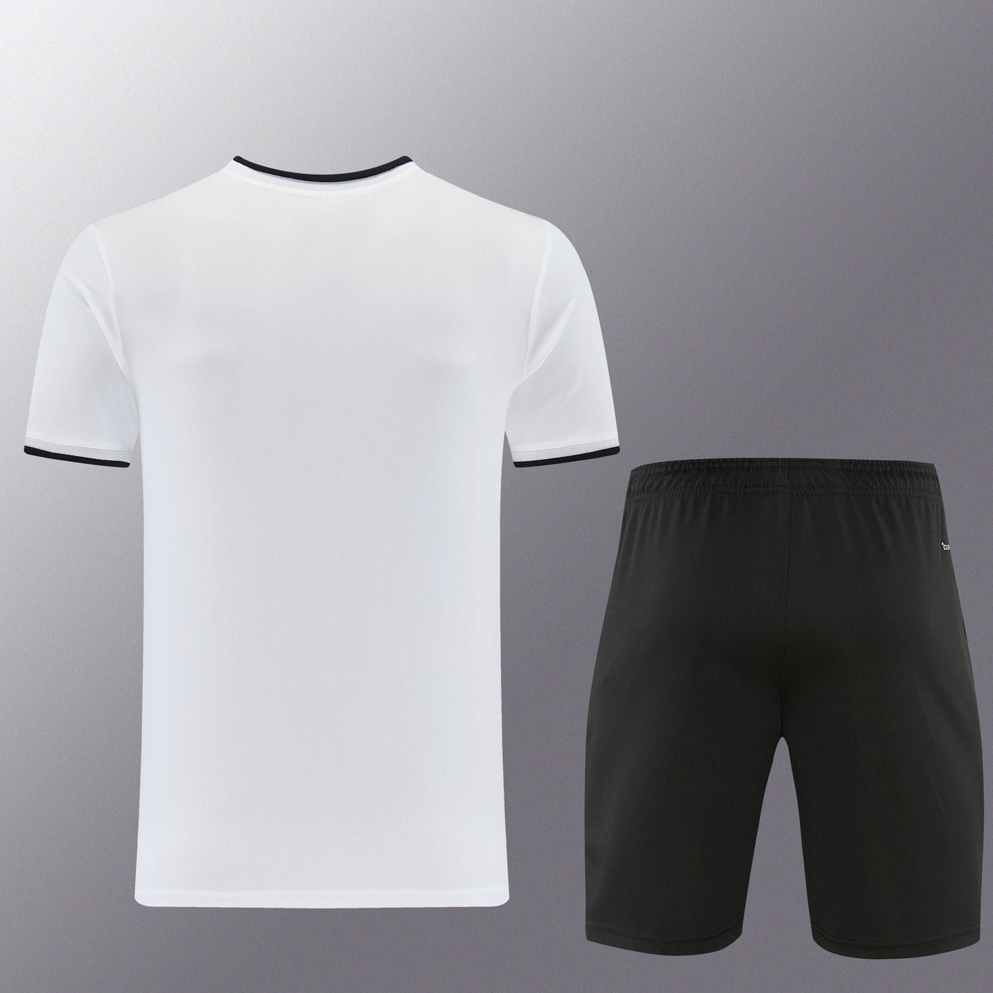 AD13 white shorts suit S-2XL
