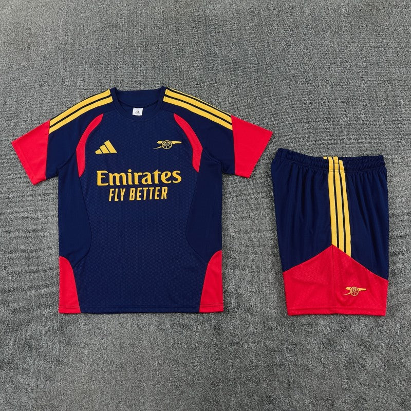 26/27 Arsenal Navy Blue Short Sleeve+Soccer Shorts