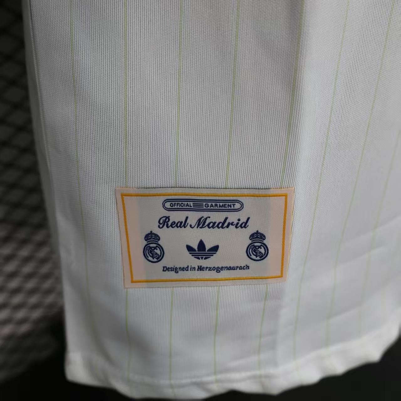 Player Version 25/26 Real Madrid White Casual Jersey