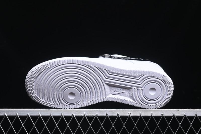 Nike Air Force 1 '07 Low Stussy Collaboration - Crystal Milk Coffee Low-Top Casual Sneakers - IF1686-101