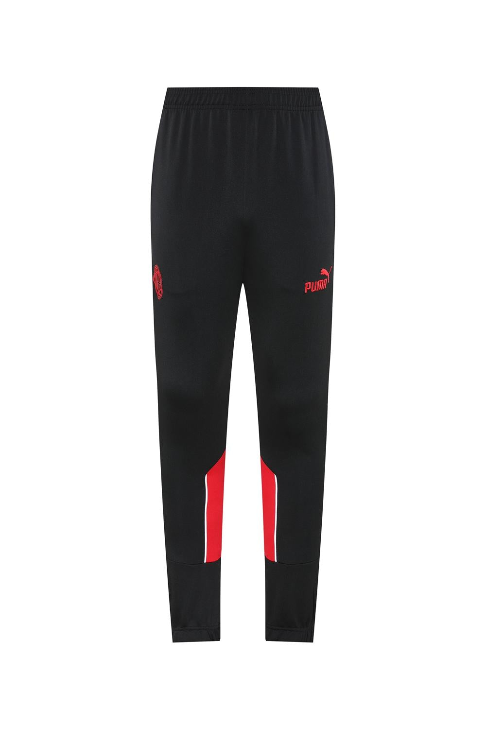 25/26 AC Milan Black/Red Full Zipper Jacket +Long Pants