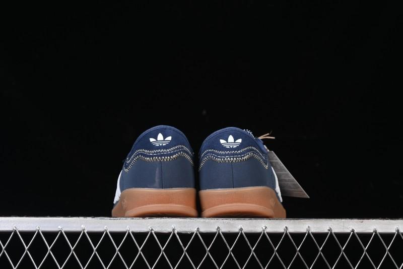 Adidas Clot x Originals Gazelle Indoor Retro Casual Slip-Resistant Wear-Resistant Low-Top Sneakers - IH3725