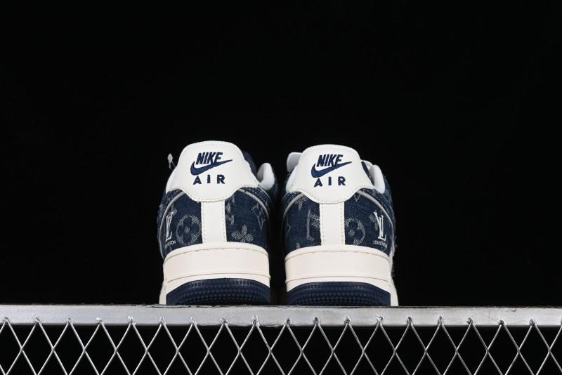 Nike Air Force 1 '07 Low LV Collaboration - Midnight Navy Low-Top Casual Sneakers - SJ2088-003