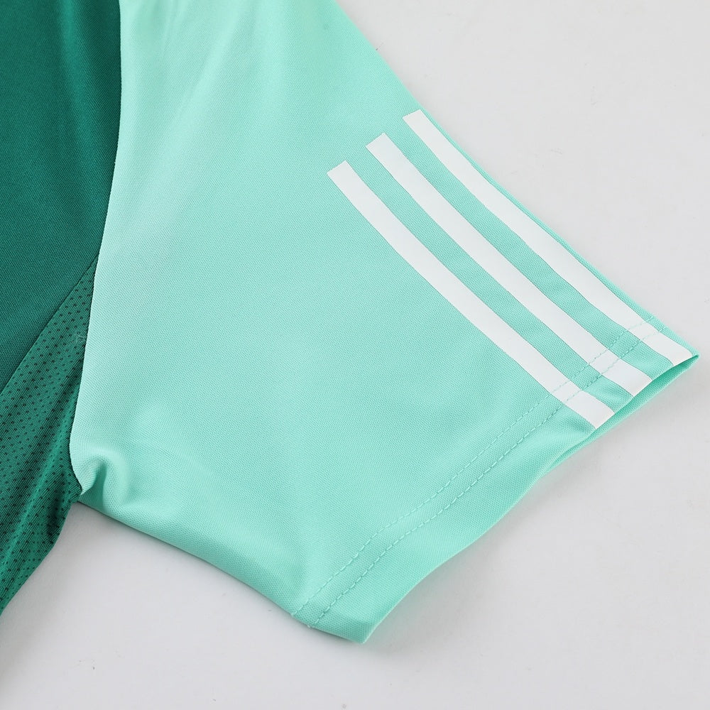 AD03 green shorts suit S-2XL