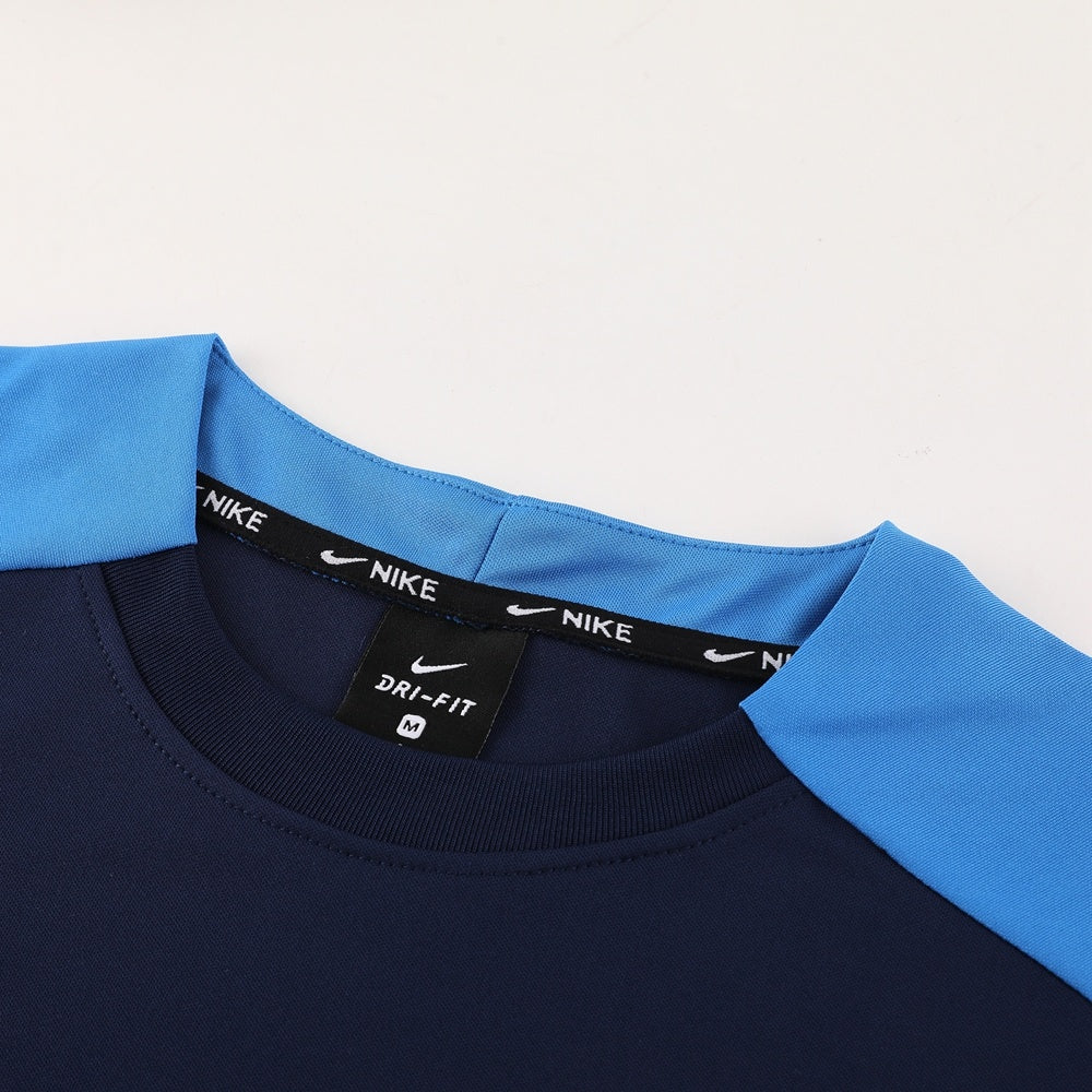 ND05 sapphire blue shorts suit S-2XL