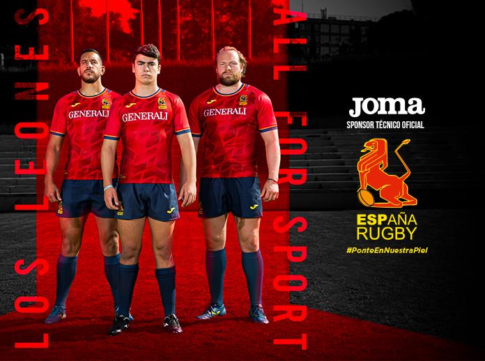 Spain 2021 Men's Home Rugby Jersey