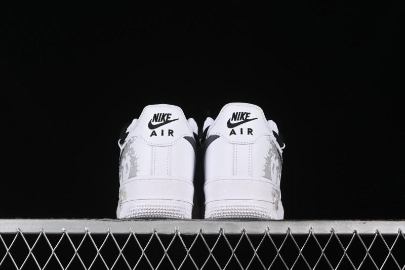 Nike Air Force 1 '07 Low Peace Dove Spray Custom Low-Top Casual Sneakers - ZH0316-031