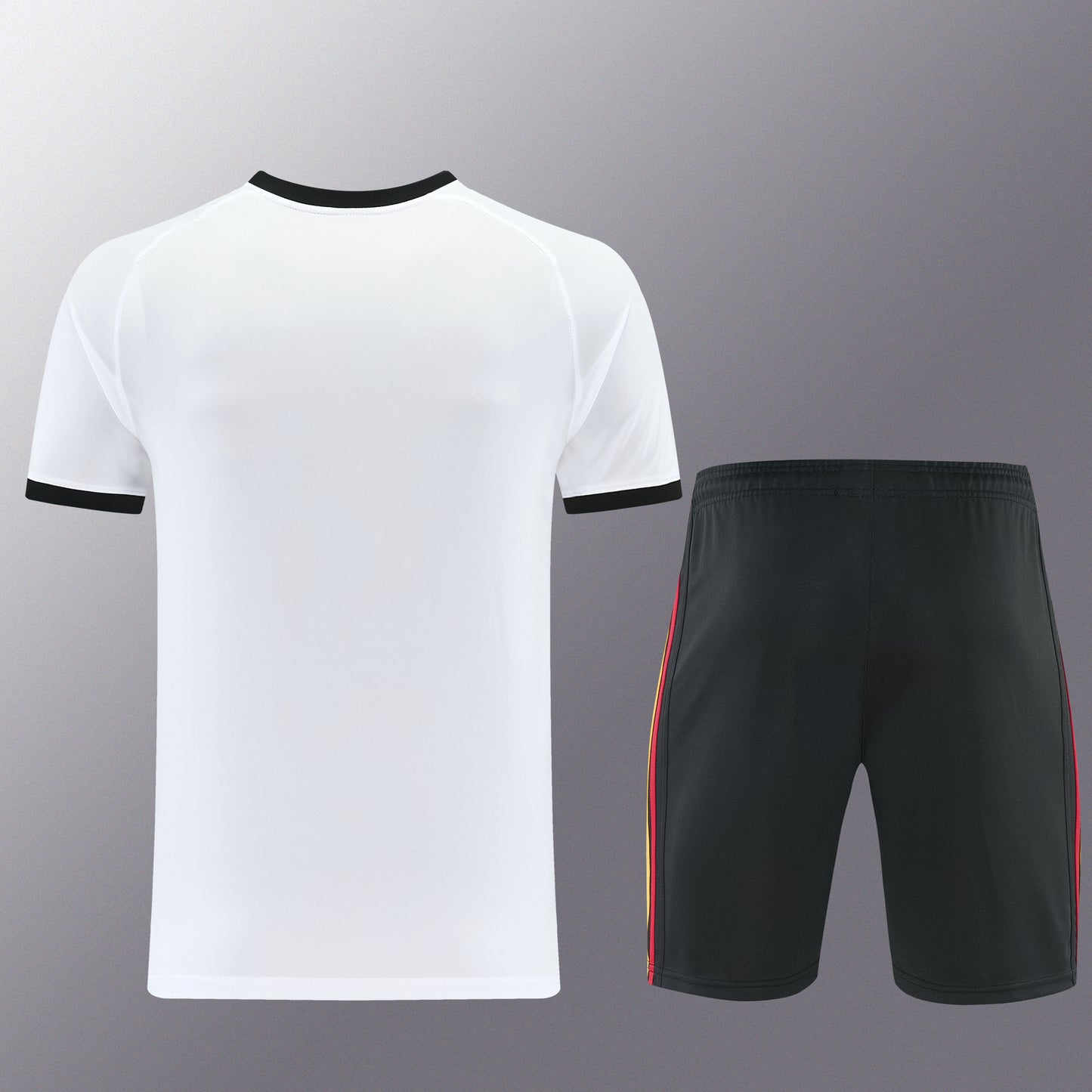 AD11 white shorts suit S-2XL