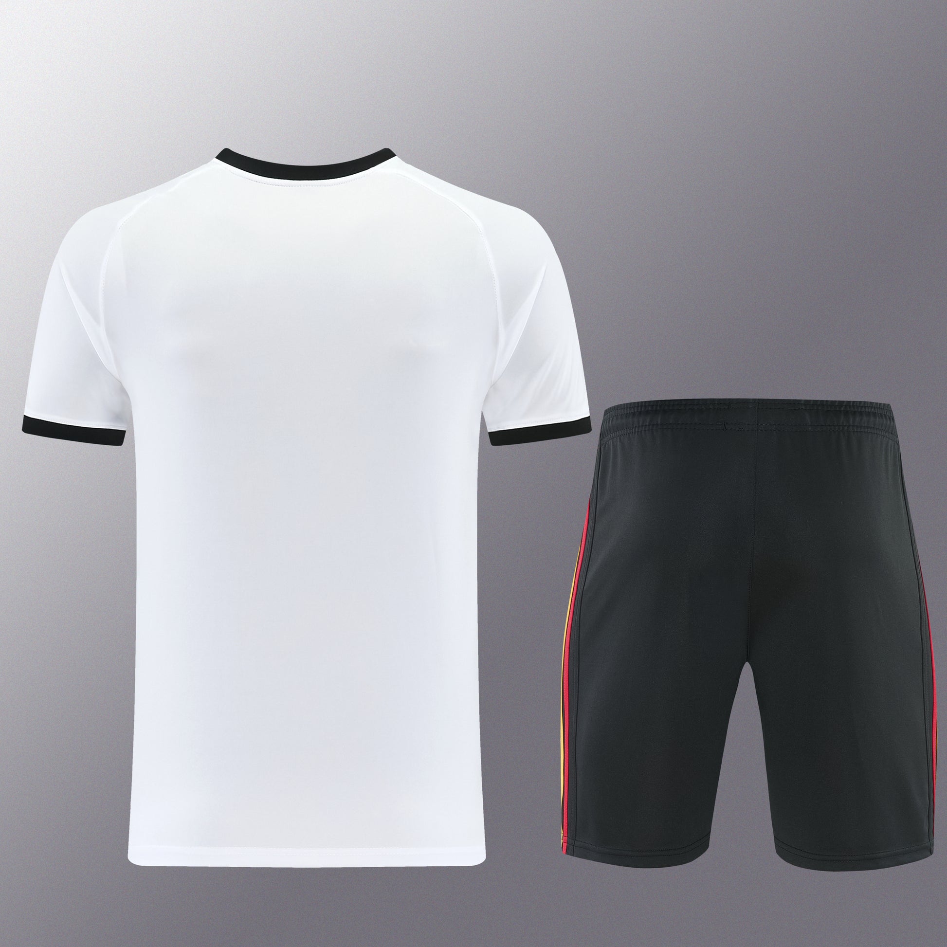 AD11 white shorts suit S-2XL