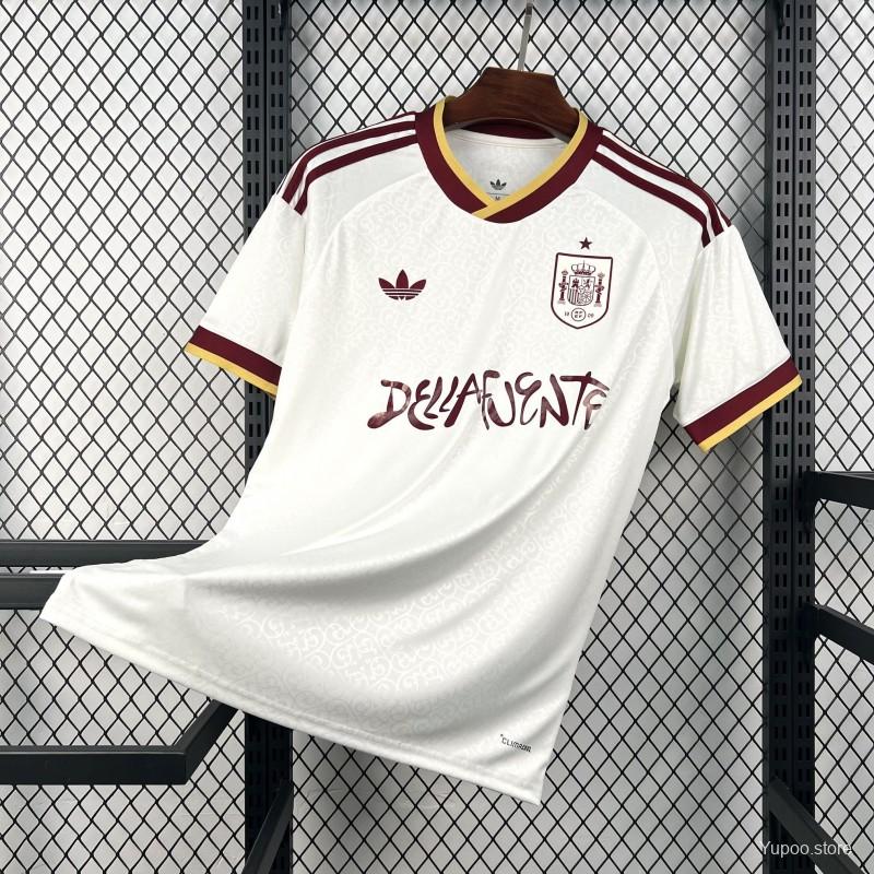 2026 Mens Spain X Dellafuente World Cup Away Jersey