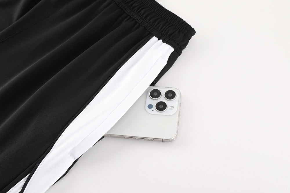 AD06 white shorts suit S-2XL