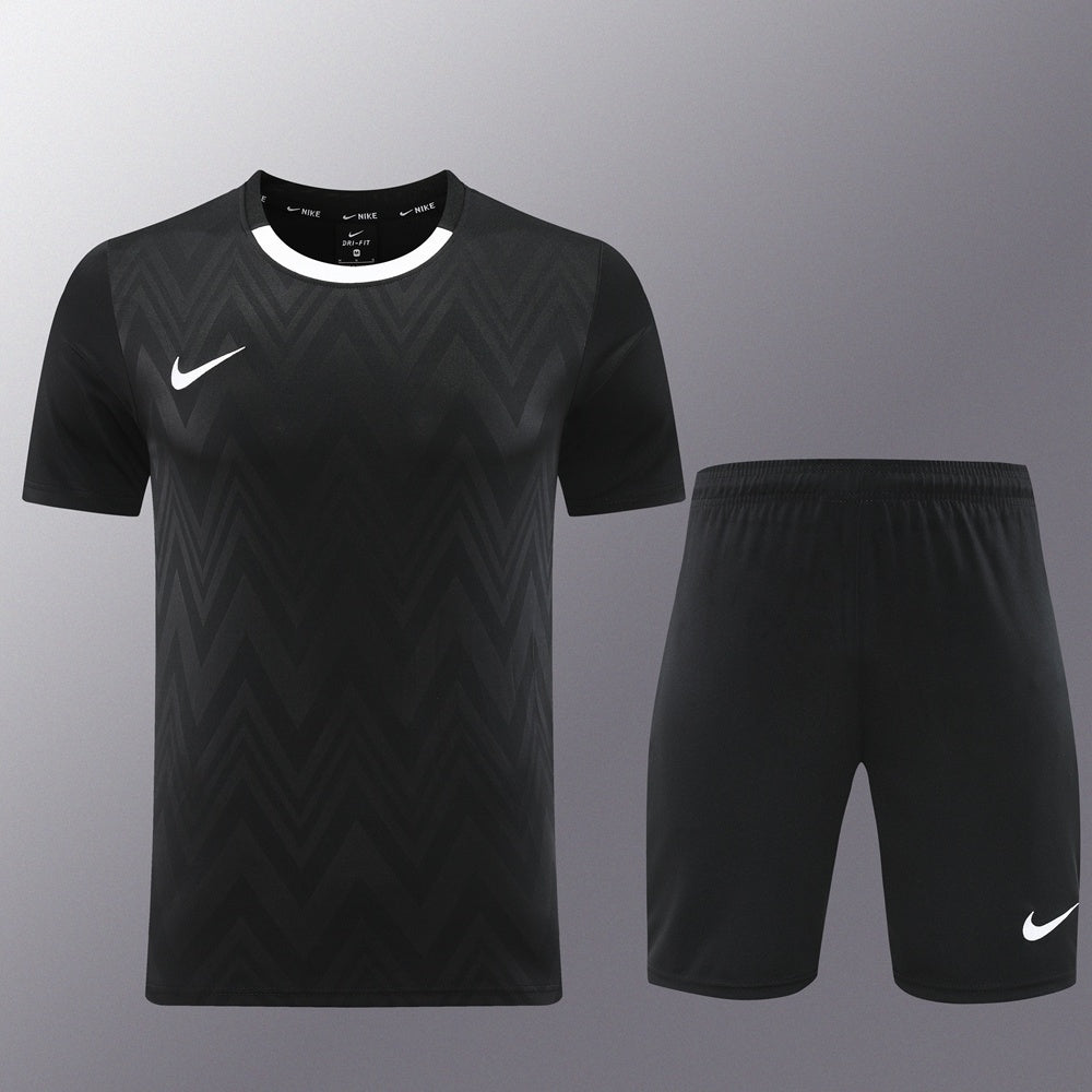 ND06 black shorts suit S-2XL