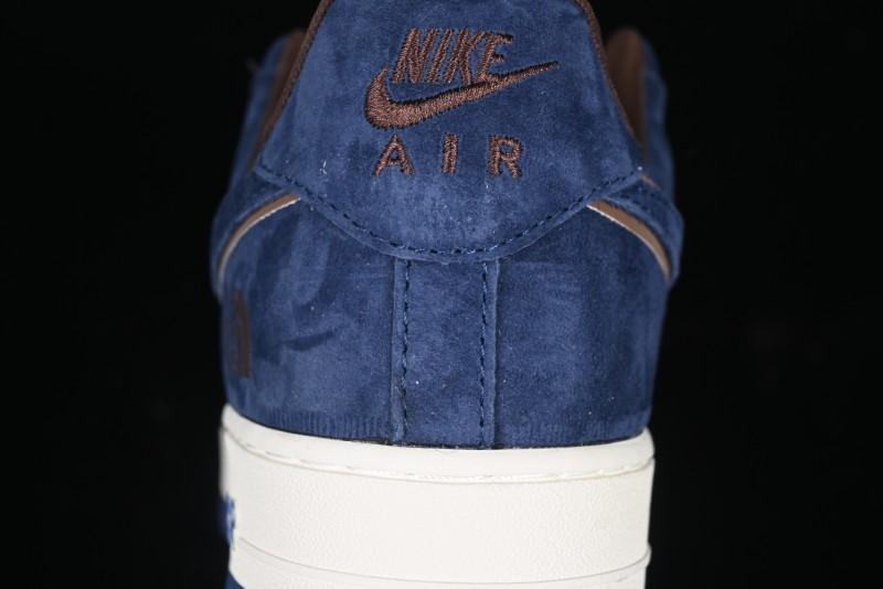 Nike Air Force 1'07 Low The North Face Collaboration - Steel Blue Low-Top Casual Sneakers - KK1988-032