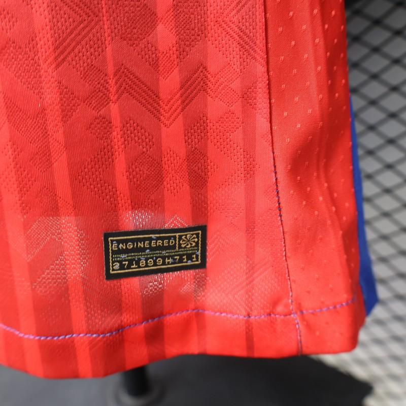 Player Version 26/27 FC Barcelona Royal Blue & Garnet Red Vertical Stripes  Special Edition Jersey