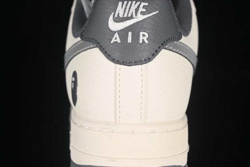 Nike Air Force 1 '07 Low Bape Collaboration Star Swoosh Casual Sneakers - XS1958-570