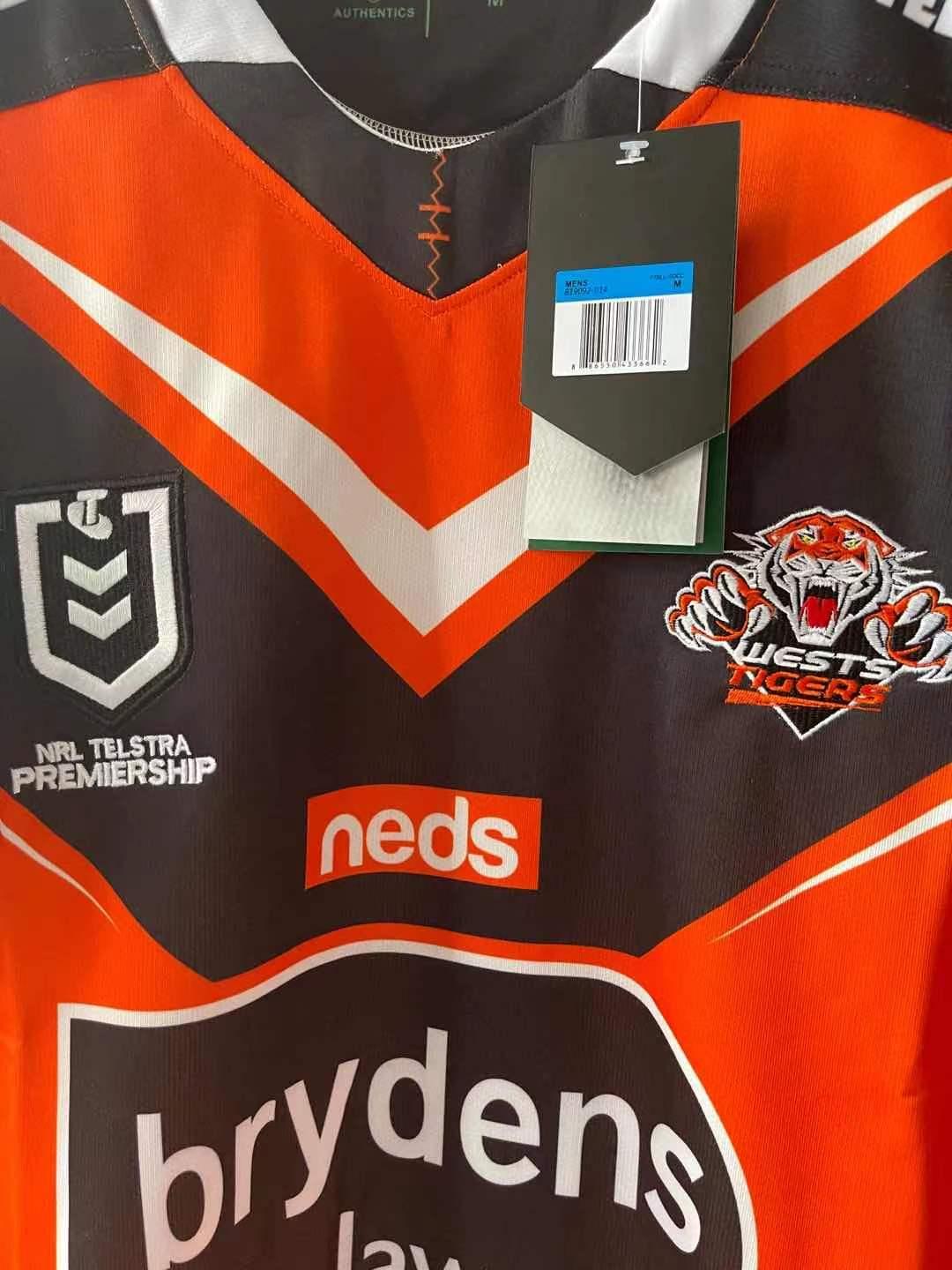 Wests Tigers 2021 Mens Away Rugby Jersey
