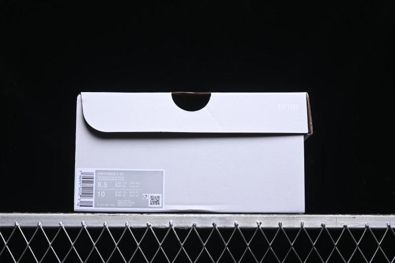 Nike Air Force 1 '07 Low Casual Sneakers with Full-Length Air Cushion - FJ4146-100