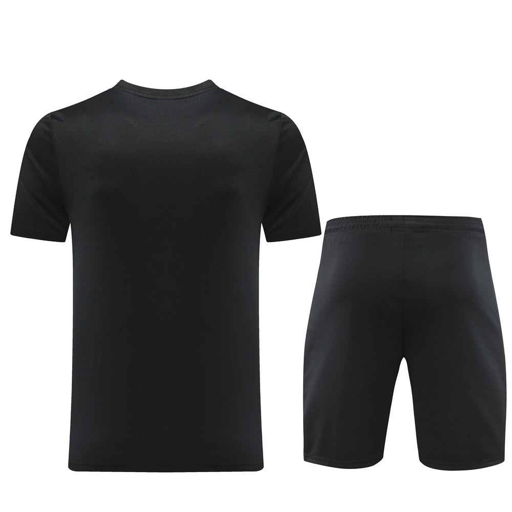 ND06 black shorts suit S-2XL