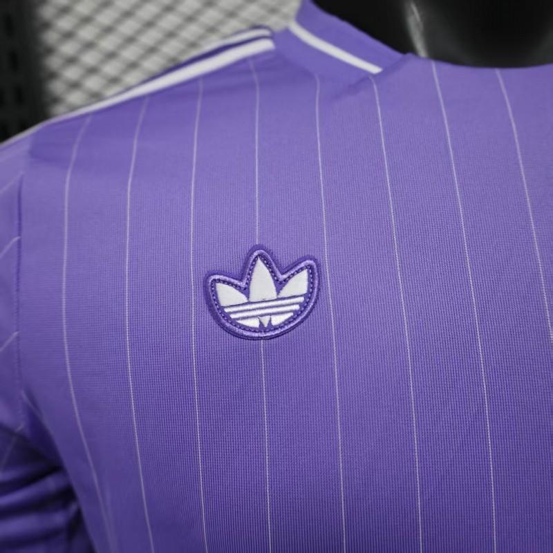 Player Version 25/26 Real Madrid Purple Adidas Original Jersey