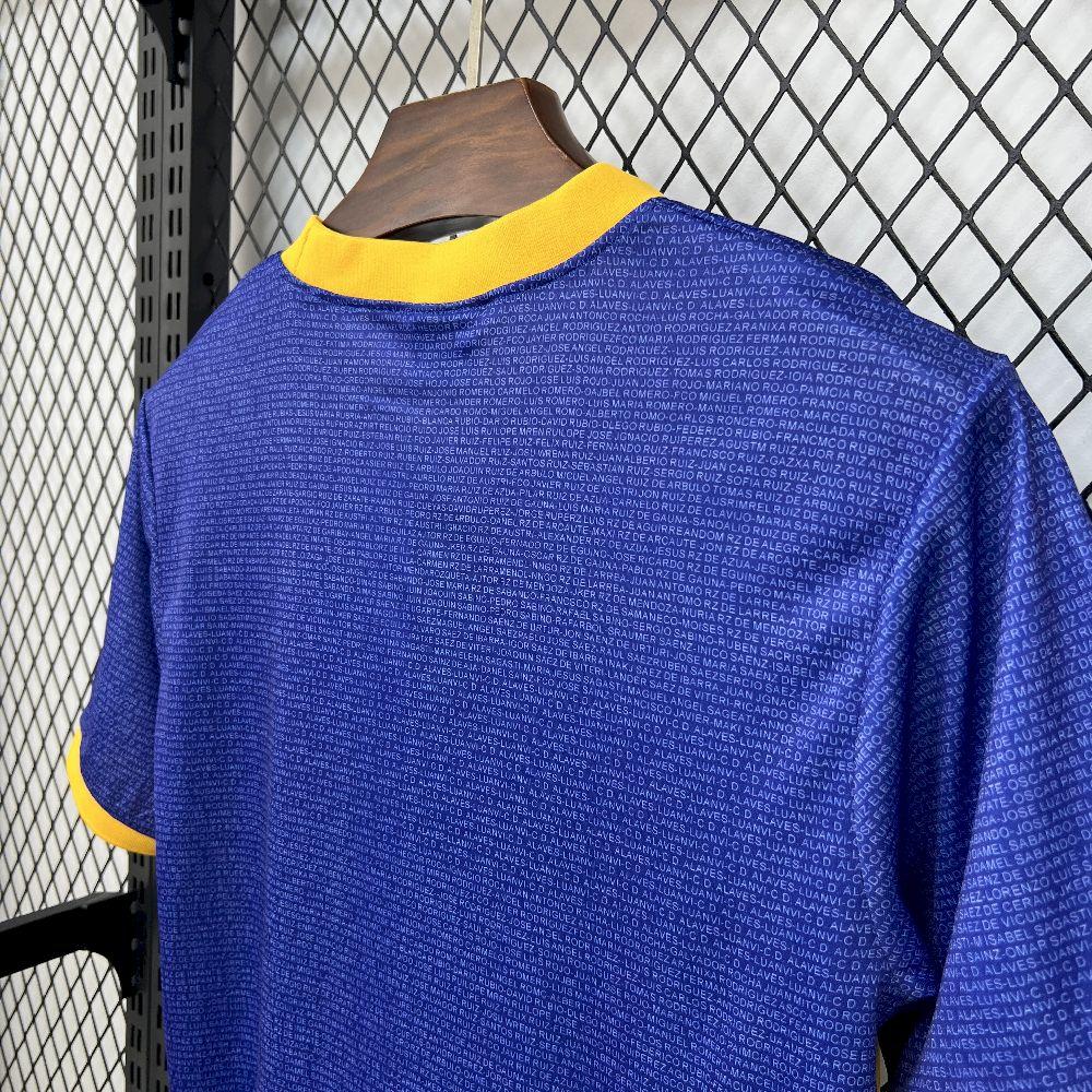 2000/01 Retro Deportivo Alaves Champions League Final Jersey