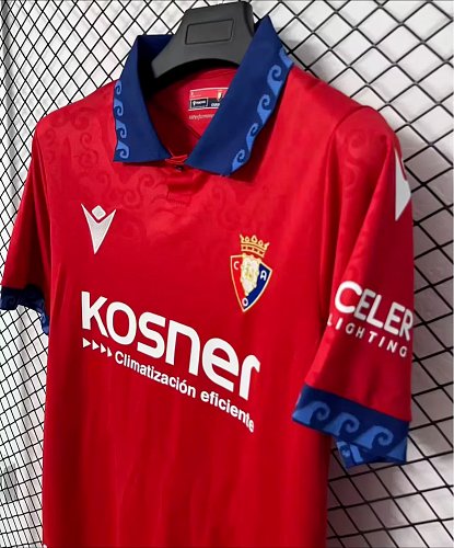 26/27 CA Osa home Red jersey
